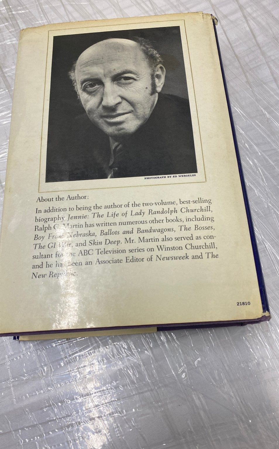 The Woman He Loved Ralph G. Martin 1974 First Edition Biography Simon Schuster