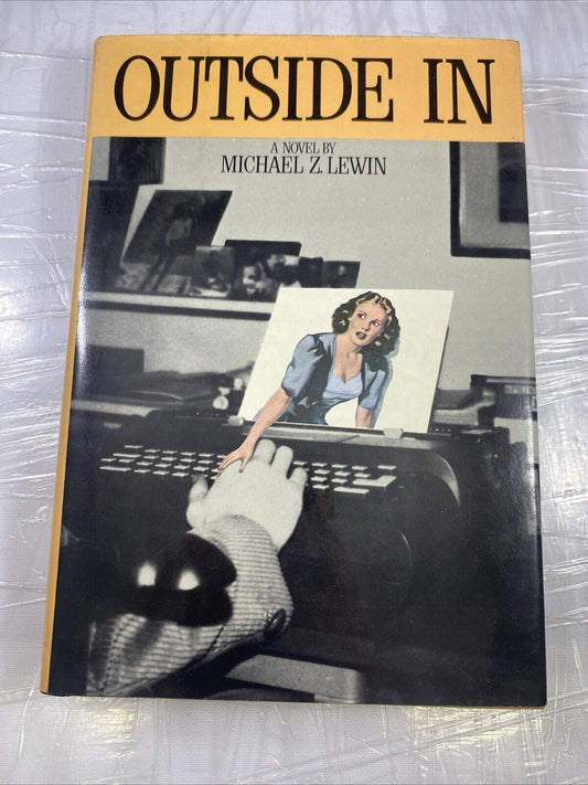 1980 First Ed. Hardcover, "Outside In," Mystery by Michael Lewin VERY GOOD