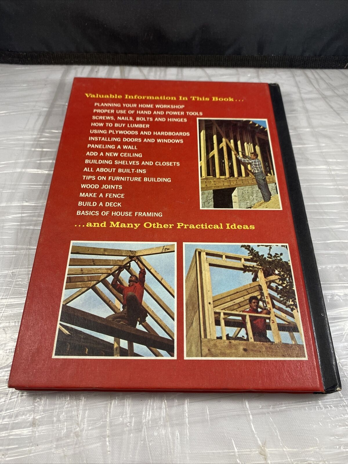 The Practical Handbook of Carpentry by R. J. DeCristoforo 1969 Vintage 60s Howto