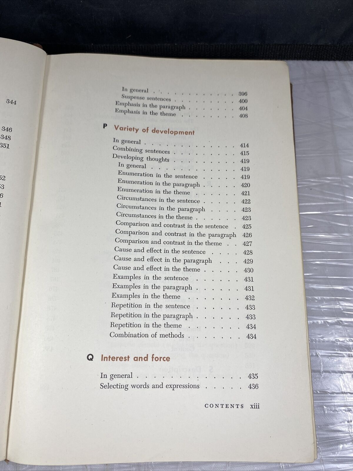 Writing Handbook - Michael Kammer (Hardcover) Vintage 50s English Textbook Clean