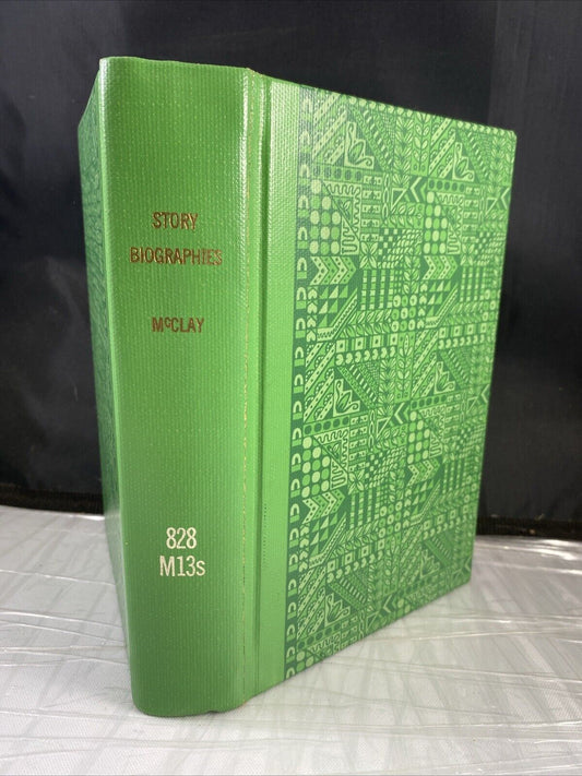 Harriet L. McClay & Helen Judson STORY BIOGRAPHIES Unique Vintage REBOUND Rare