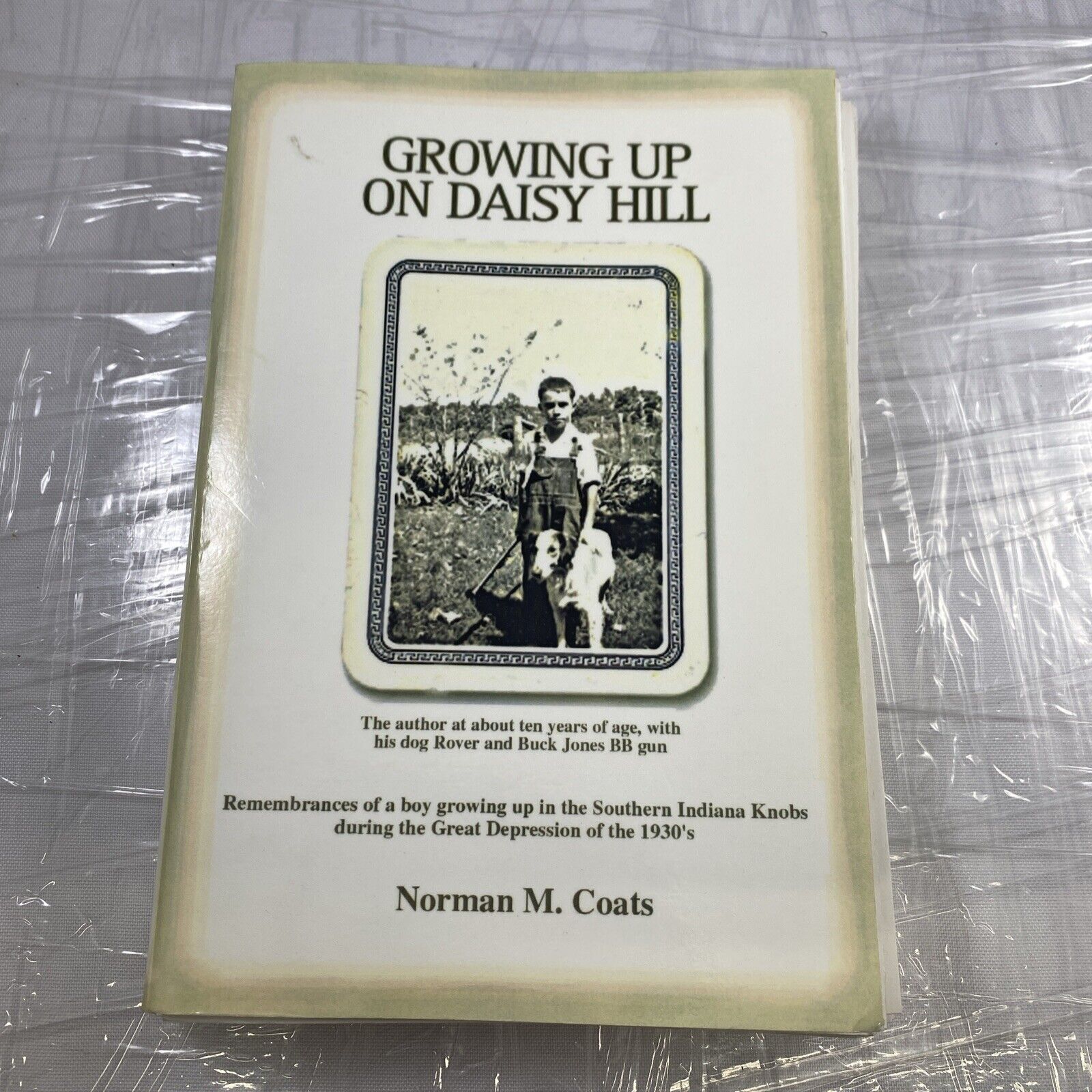 *SIGNED* Growing Up On Daisy Hill True Story Memoirs Indiana Great Deppression