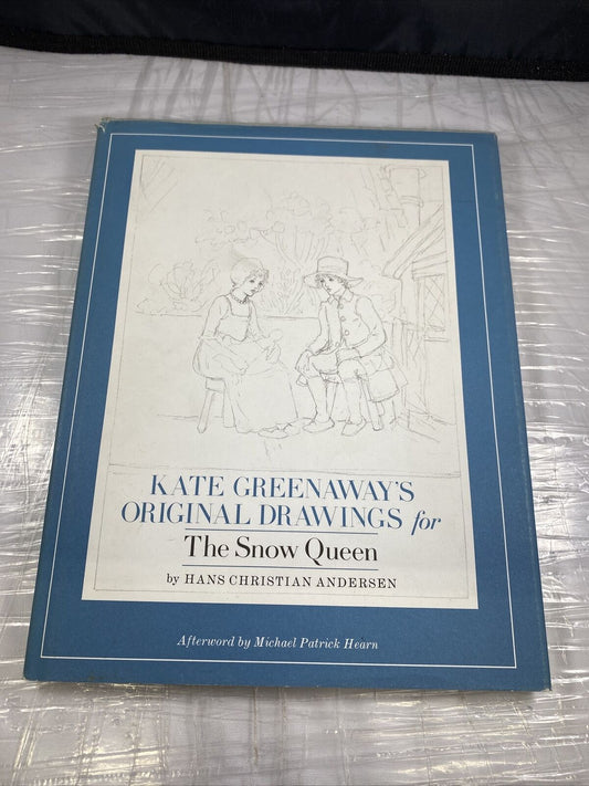 Kate Greenaway's Original Drawings for the Snow Queen by First Edition Art Book