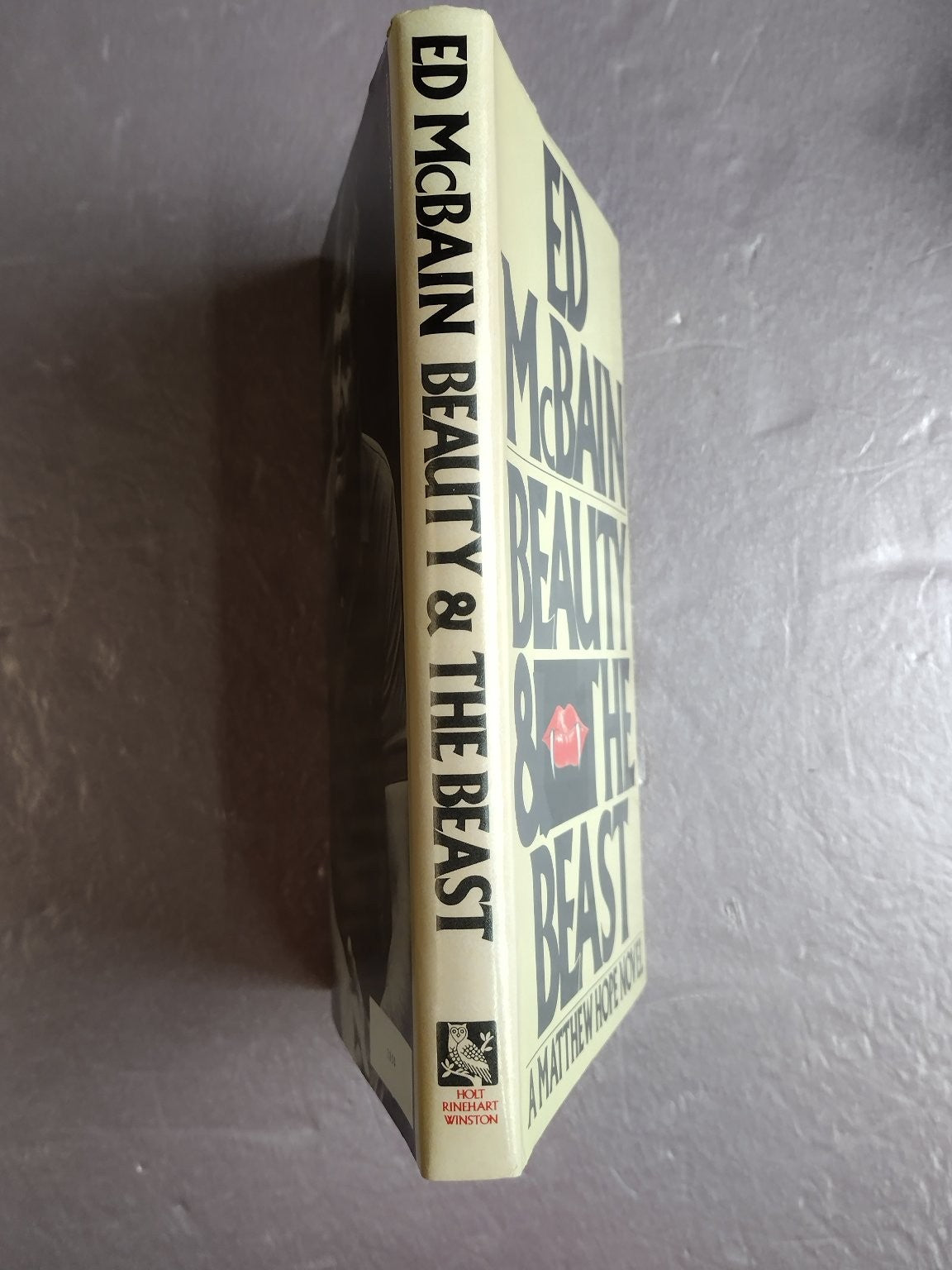 Beauty & the Beast Ed McBain 1982 First Edition Matthew Hope Novel Holt Rinehart