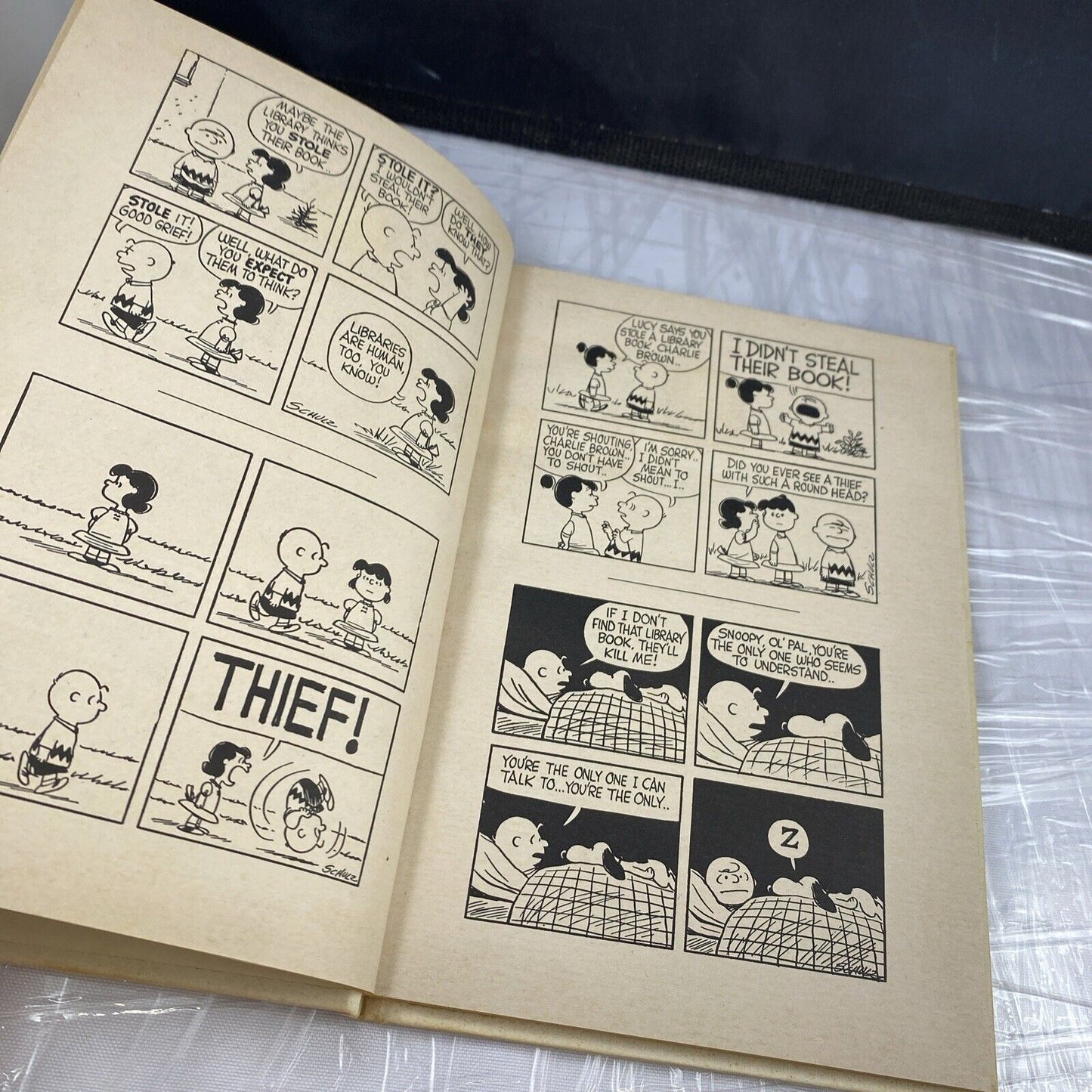 1959 Peanuts Revisited by Charles M. Schulz Vintage 50s Cartoon Comic Style Book