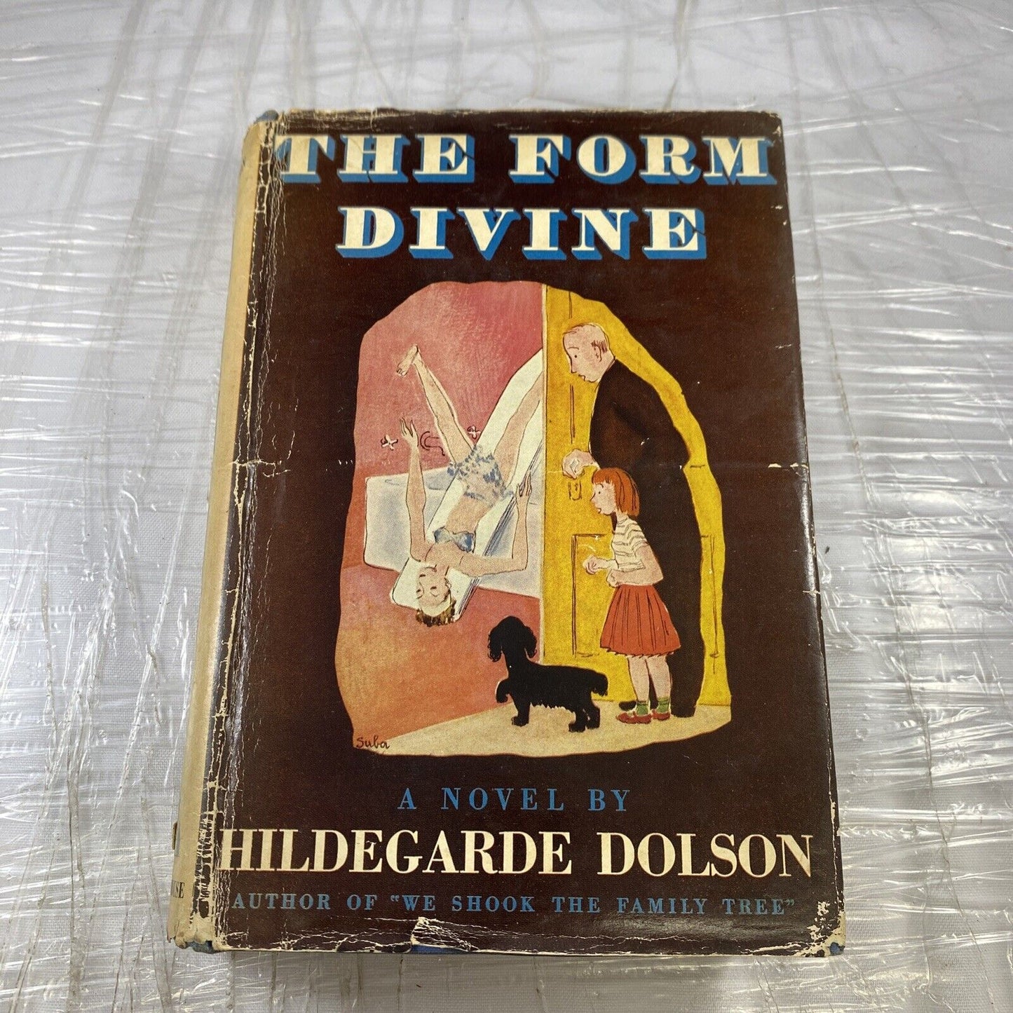 The Form Divine Hilgarde Dolson First Print 1951 Vintage Rare 50s Old Novel