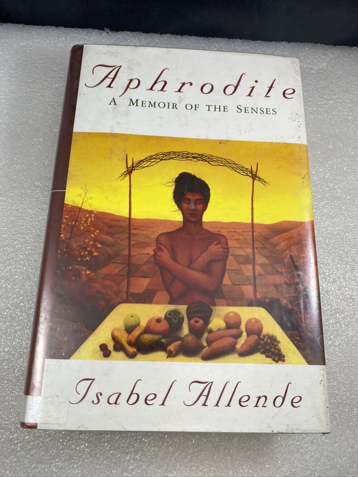 Aphrodite: A Memoir of the Senses by Isabel Allende hardcover Rare Large Print