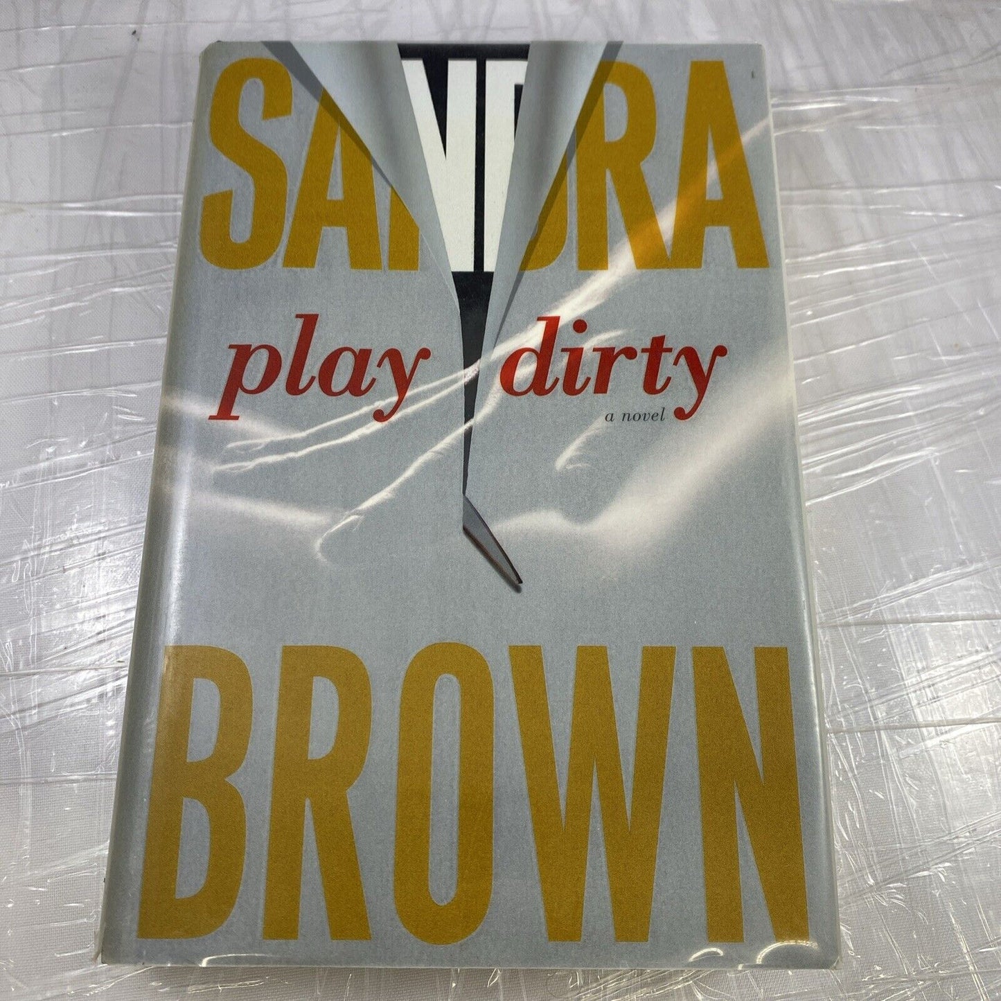 PLAY DIRTY by Sandra brown 2007 Simon & Schuster First Edition hardcover & dj