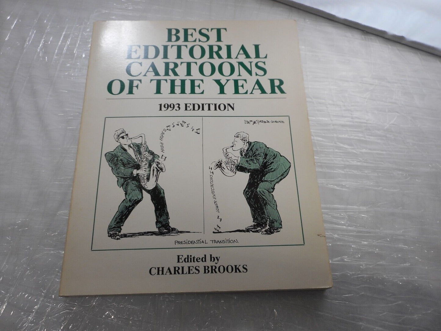 Best Editorial Cartoons of the Year 1993 Paperback Newspaper Cartoon best of