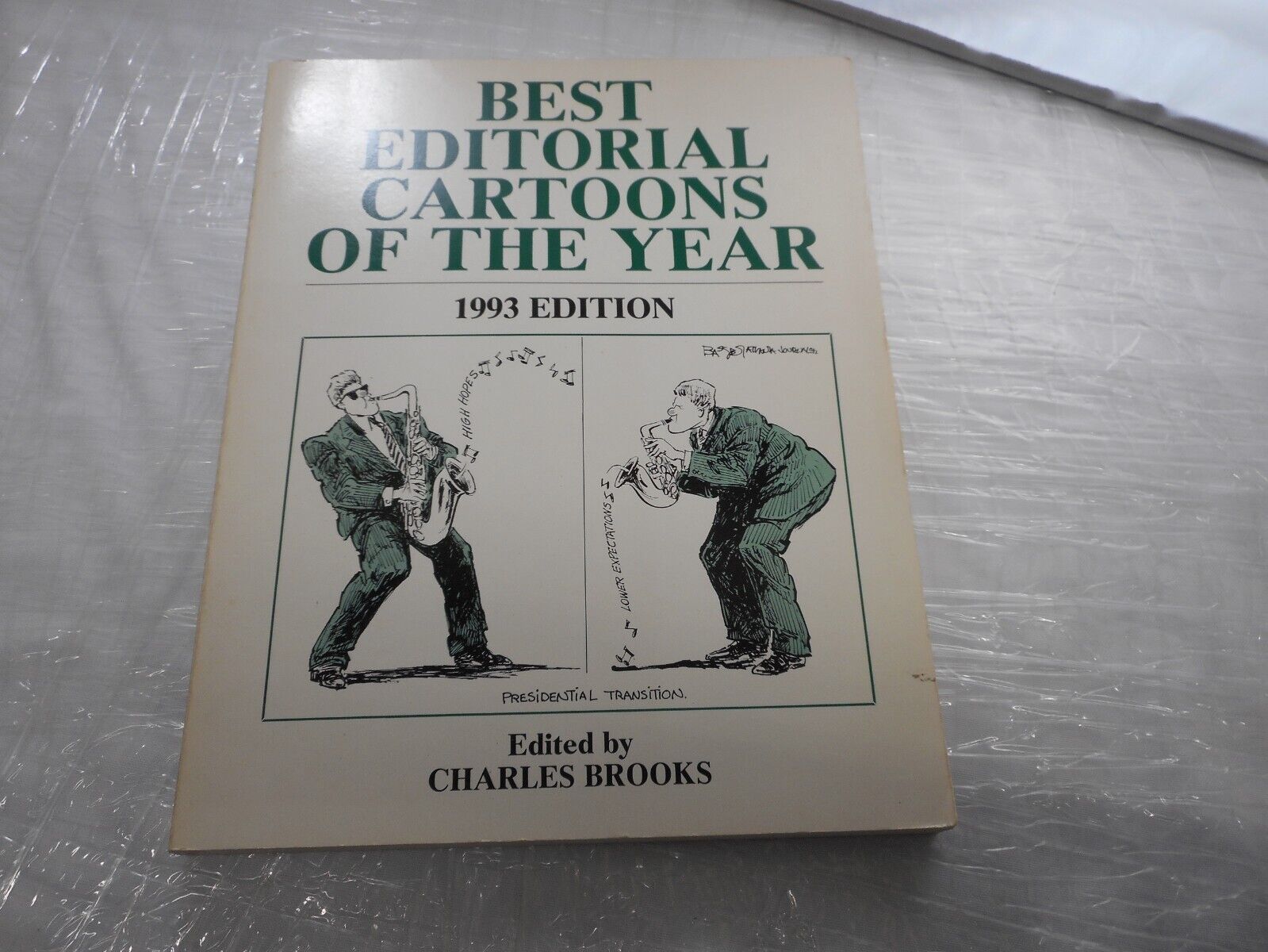 Best Editorial Cartoons of the Year 1993 Paperback Newspaper Cartoon best of