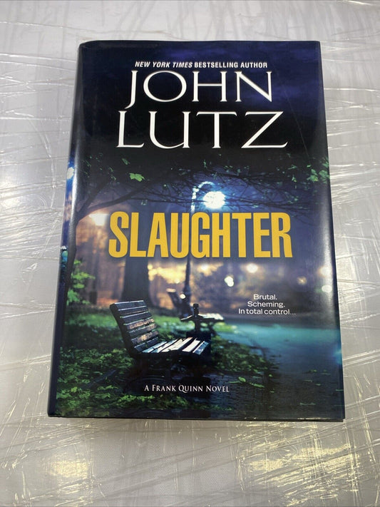 Slaughter- A Frank Quinn Novel - Hardcover By John Lutz - VERY GOOD