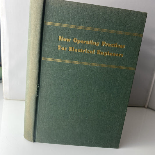 Rare Vintage Operating Practices For Electrical Engineers USA Printed Ex Lib