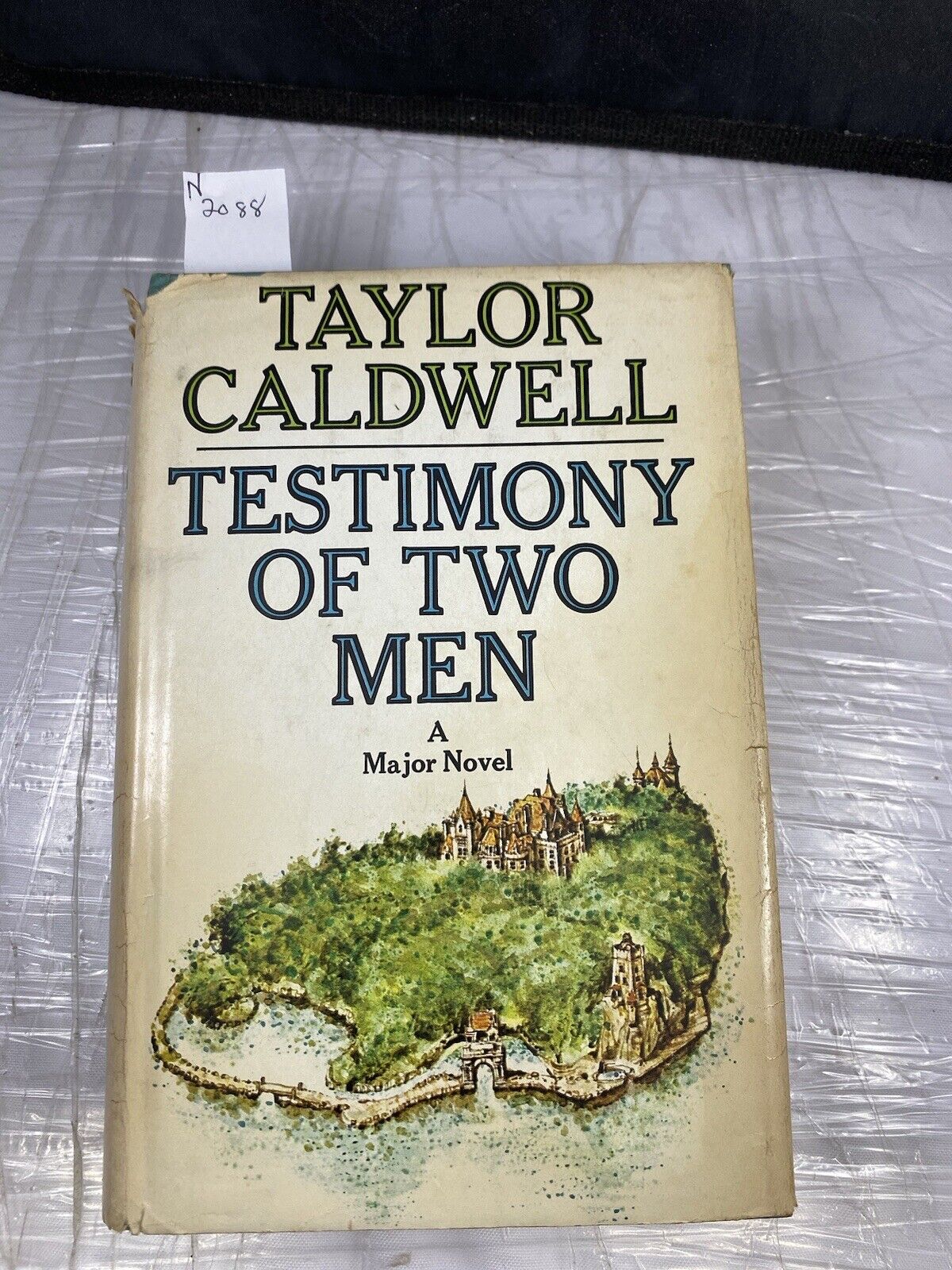 TESTIMONY OF TWO MEN By Taylor Caldwell 1968 Hardcover Book Club Edition