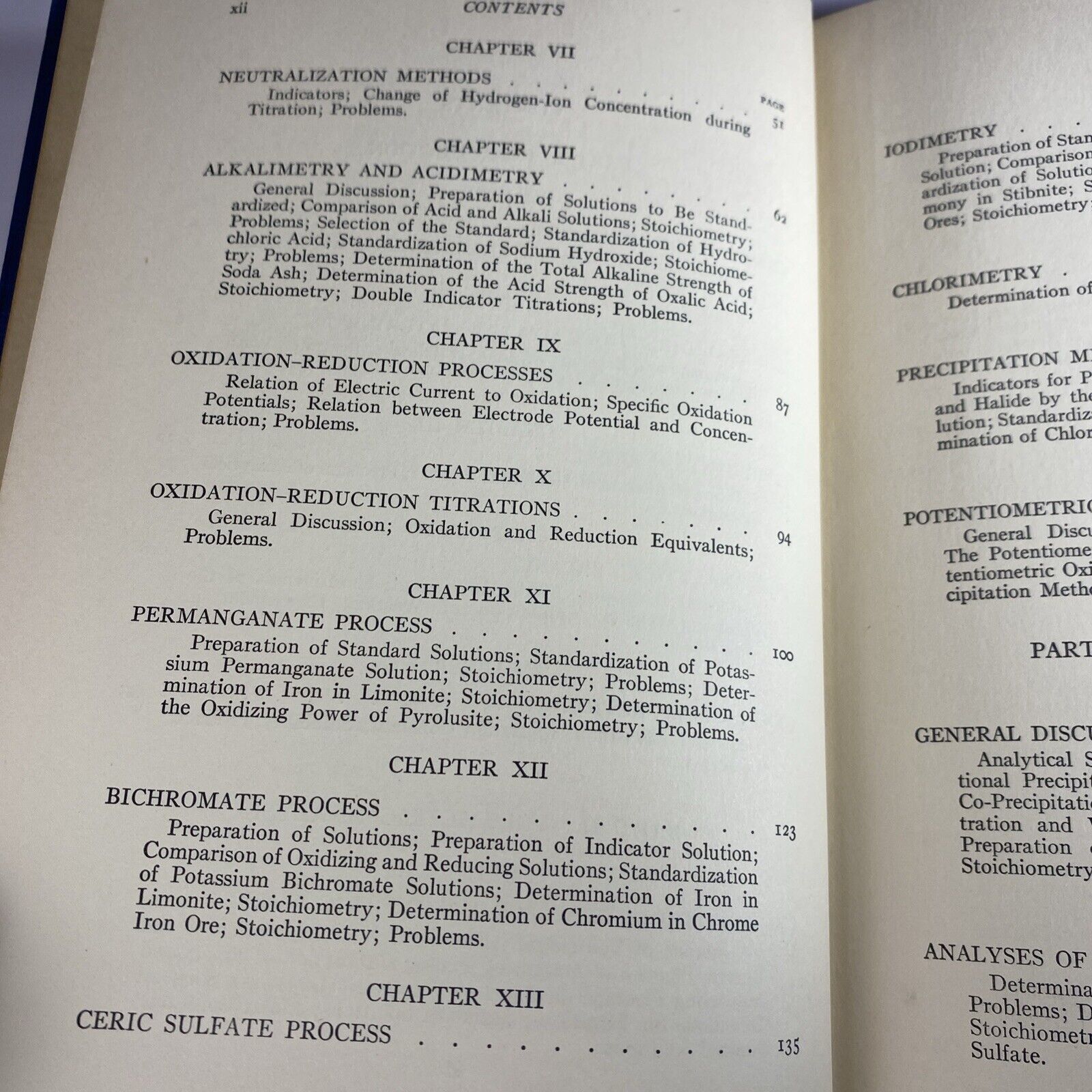 Talbot's Quantitative Chemical Analysis by Leicester F. Hamilton 1930s Textbook