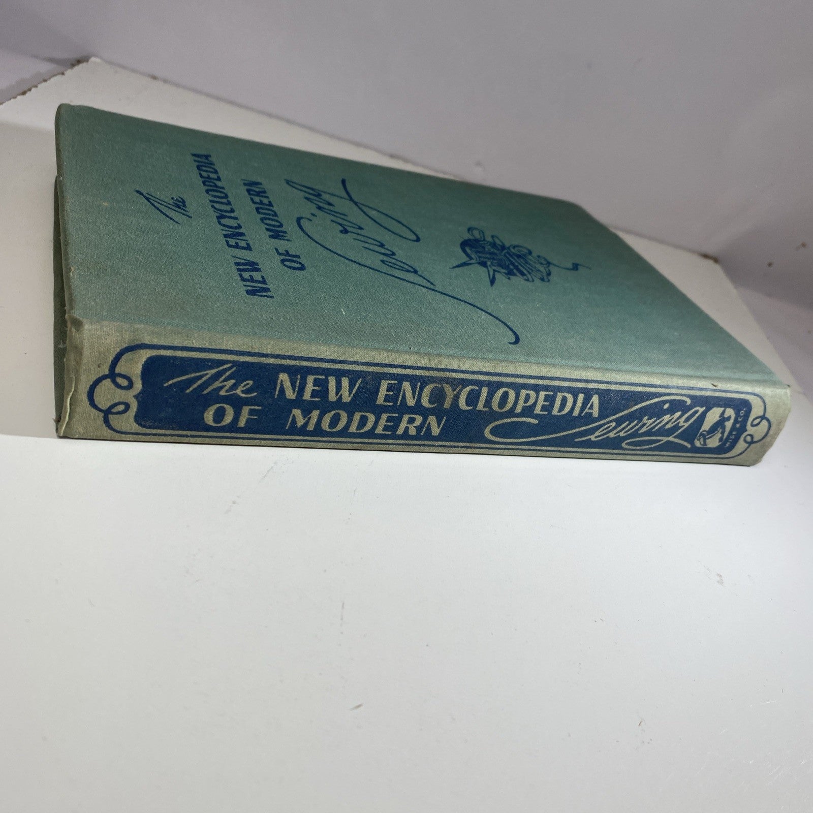 The New Encyclopedia Of Modern Sewing by Frances Blondin 1946 Hardcover 