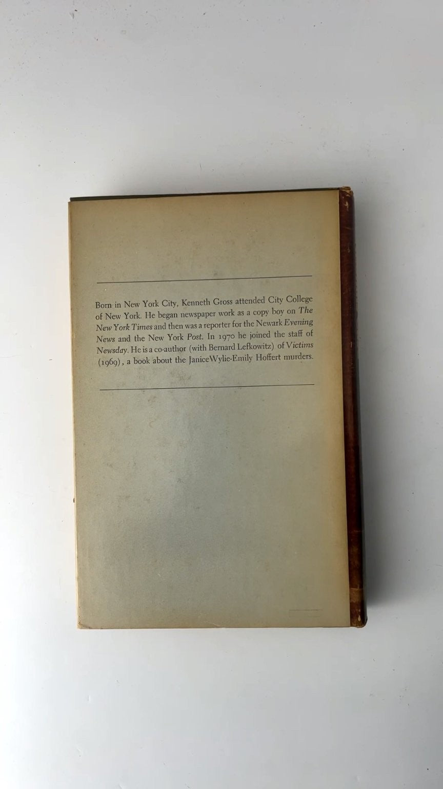 The Alice Crimmins Case Kenneth Gross 1975 Book Club Edition True Crime Knopf