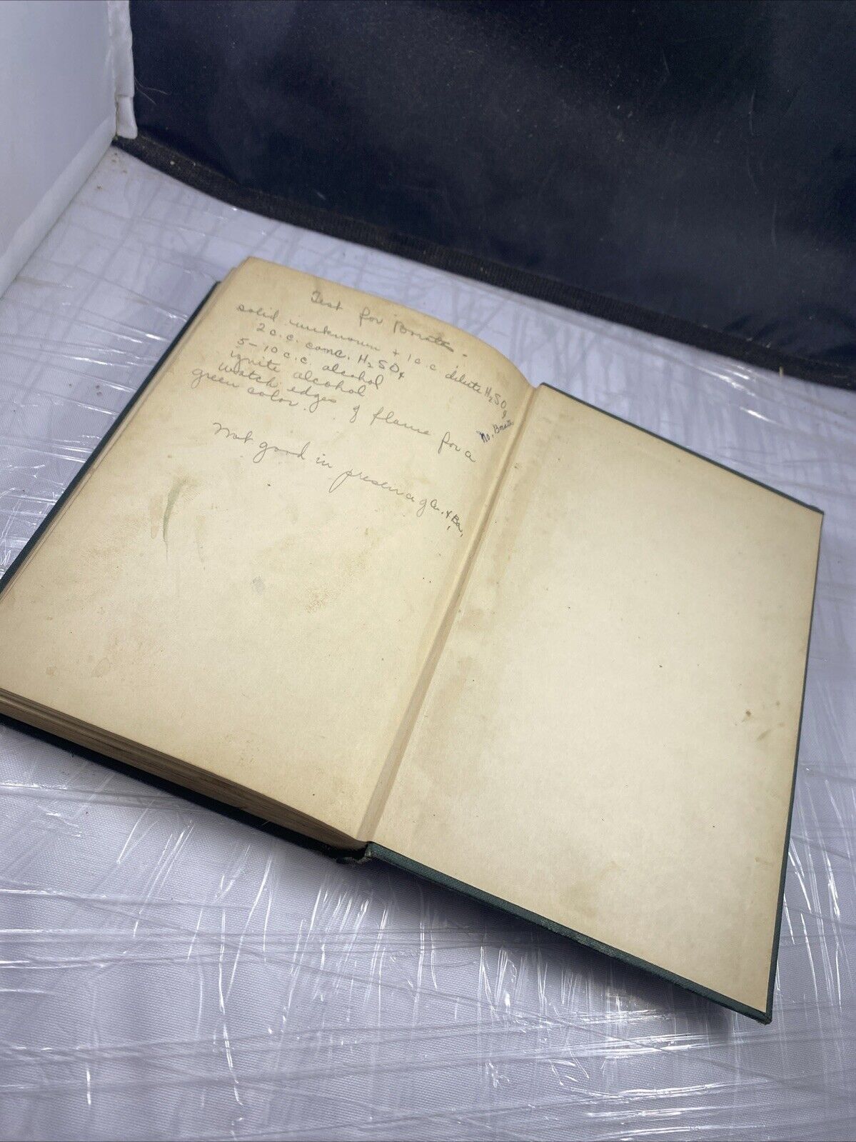 HARDCOVER "QUALITATIVE CHEMICAL ANALYSIS" 1930 Print SEE PICS BY LOUIS J. CURT