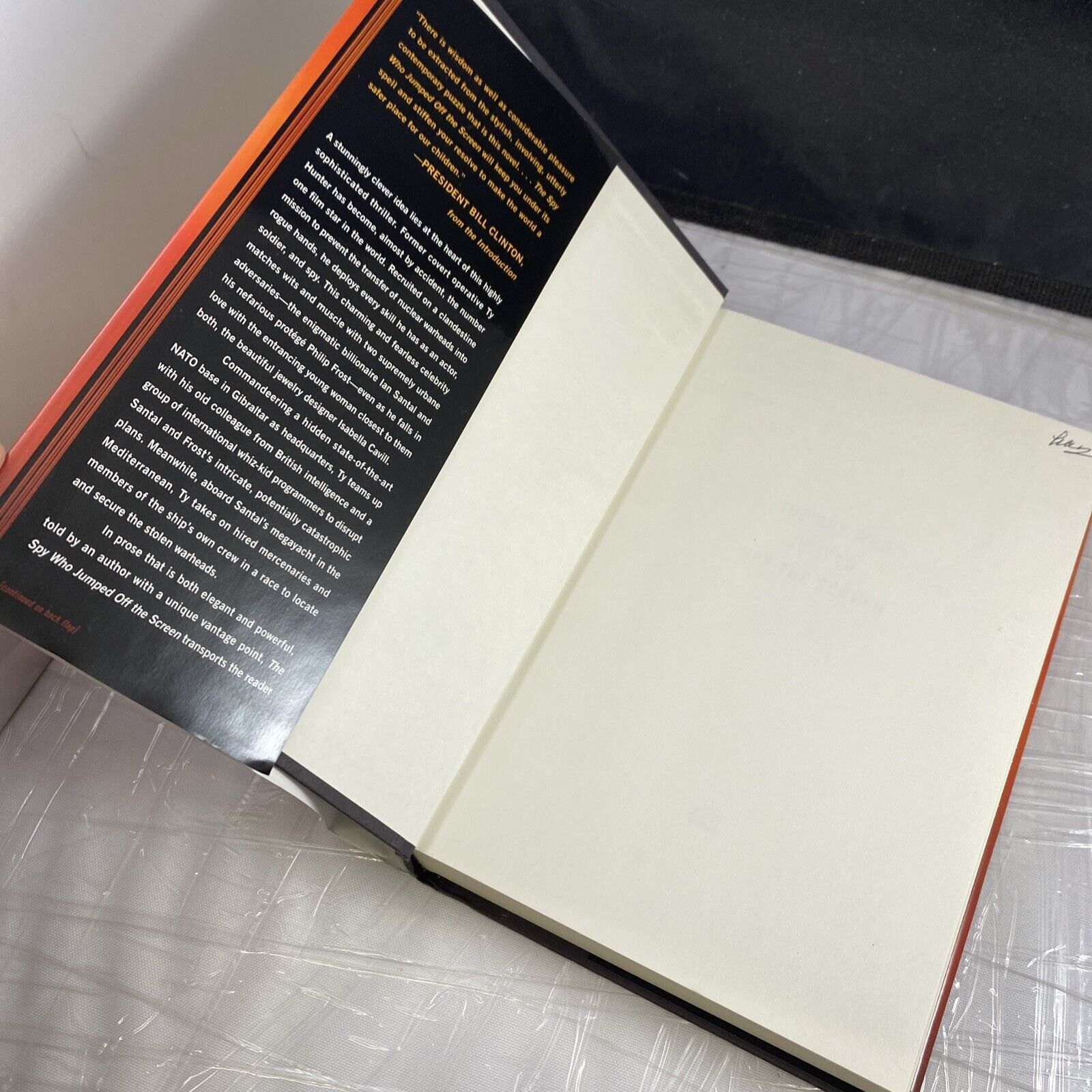 The Spy Who Jumped off the Screen : Thomas Caplan (2012, Hardcover, Dust Jacket)