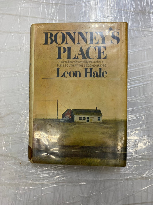 Bonney's Place Leon Hale 1972 First Edition Texas Novel Hardcover