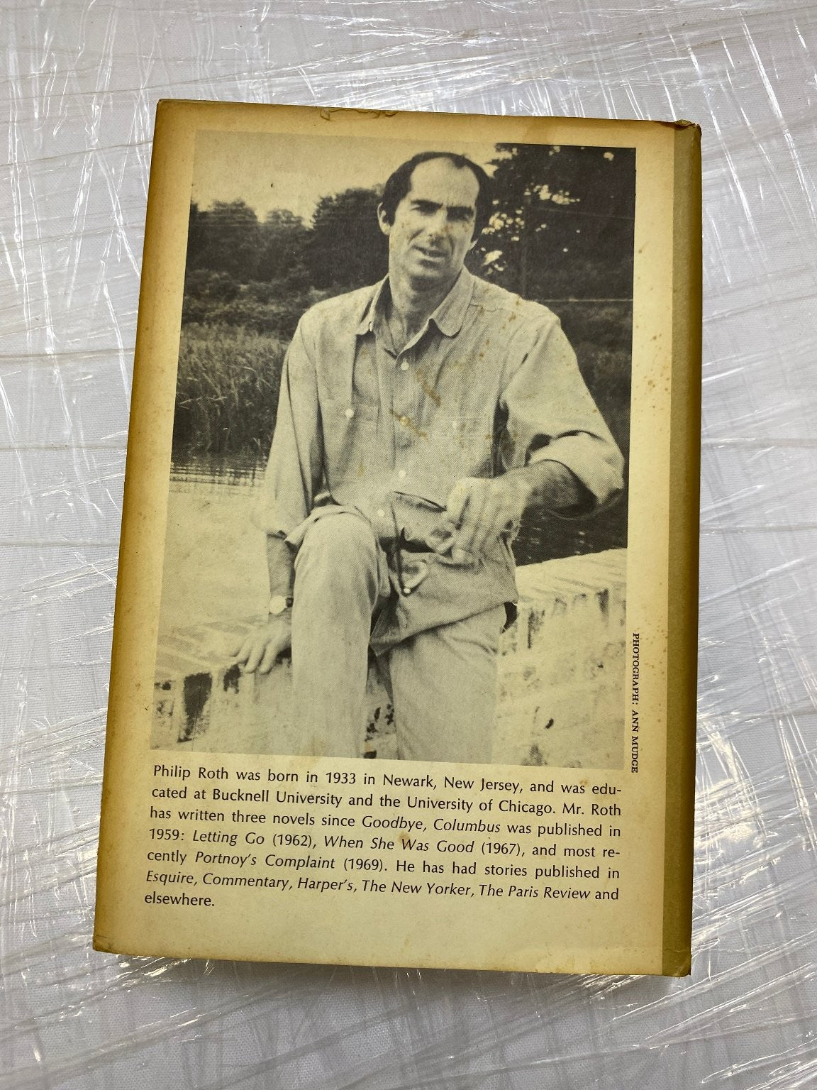 Goodbye, Columbus Philip Roth 1959 Book Club Edition Literary Fiction VINTAGE