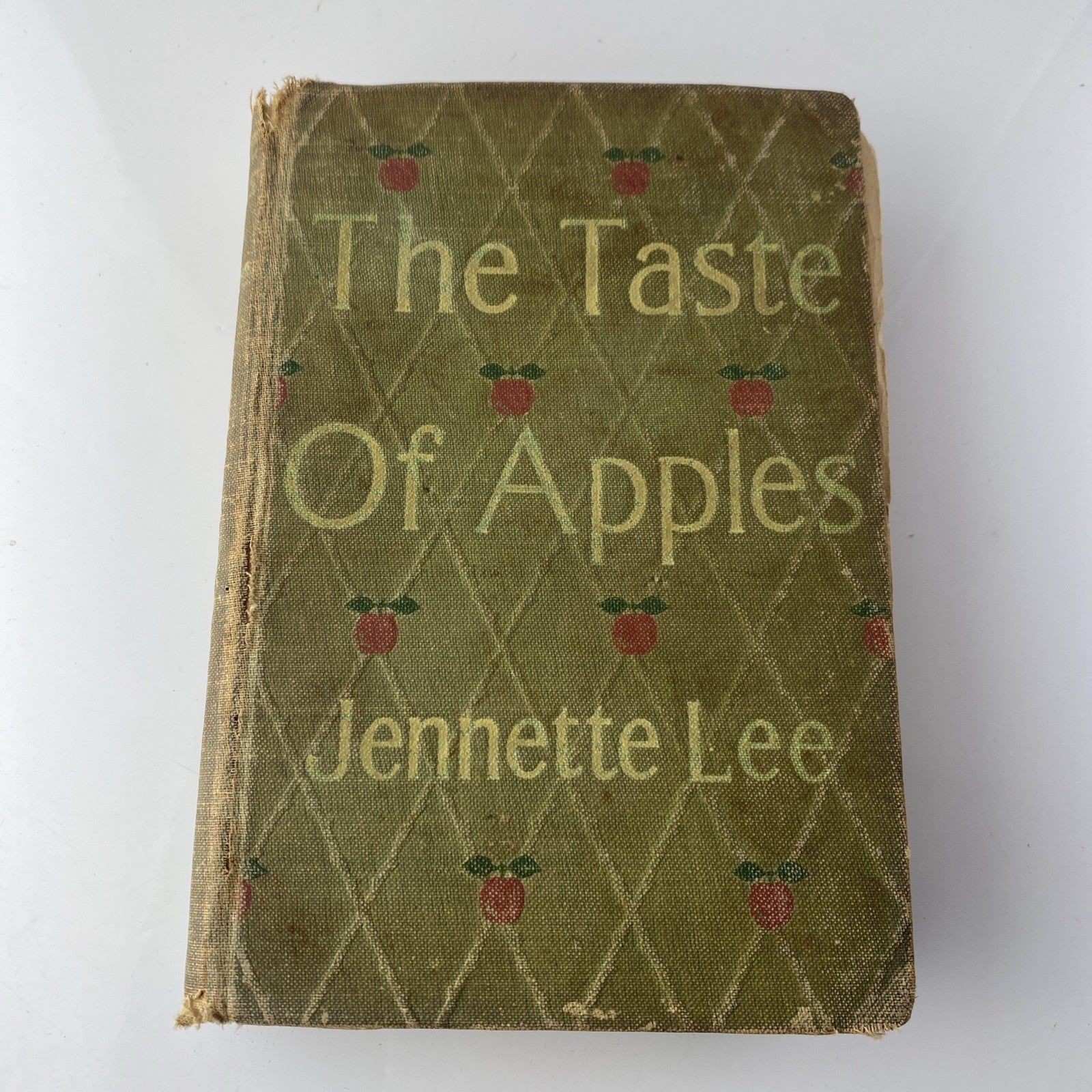 The Taste of Apples (Hardcover) 1913 by Jennette Lee See Pics Antique Novel