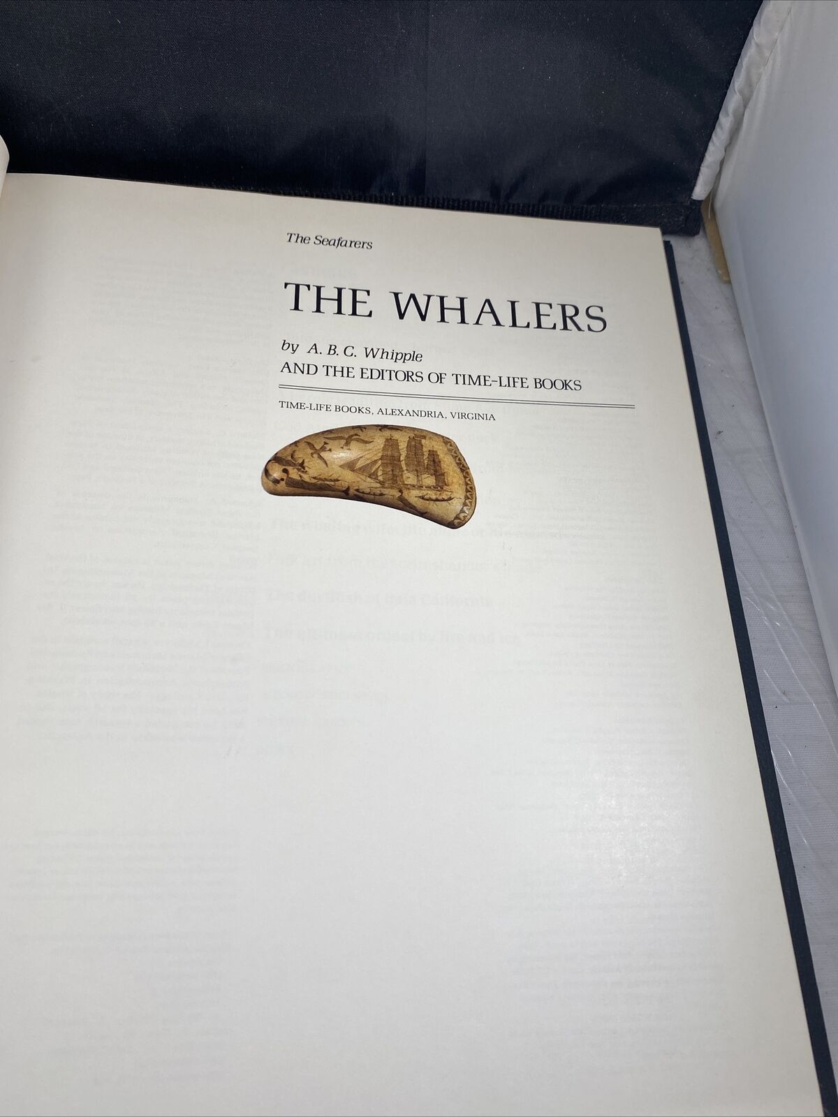 Time Life - The Whalers - The Seafarers Series - by A.B.C. Whipple Vintage Book