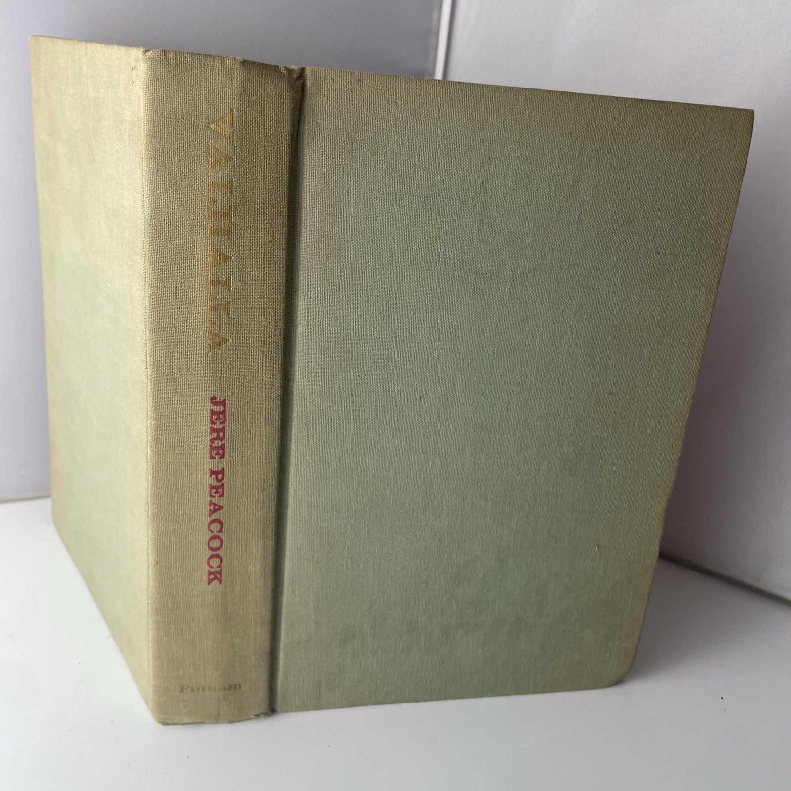 Vintage Norse Book Valhalla - Jere Peacock  *First Edition* No Dust Jacket Good!