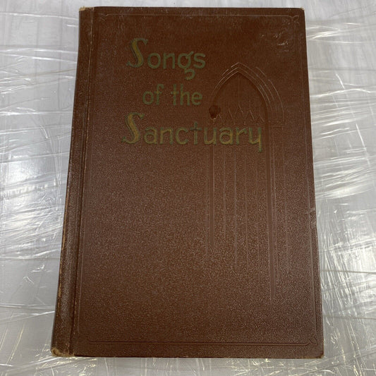 Vintage "Songs Of The Sanctuary" Hardcover Hymnal Nazarene Christian Songbook