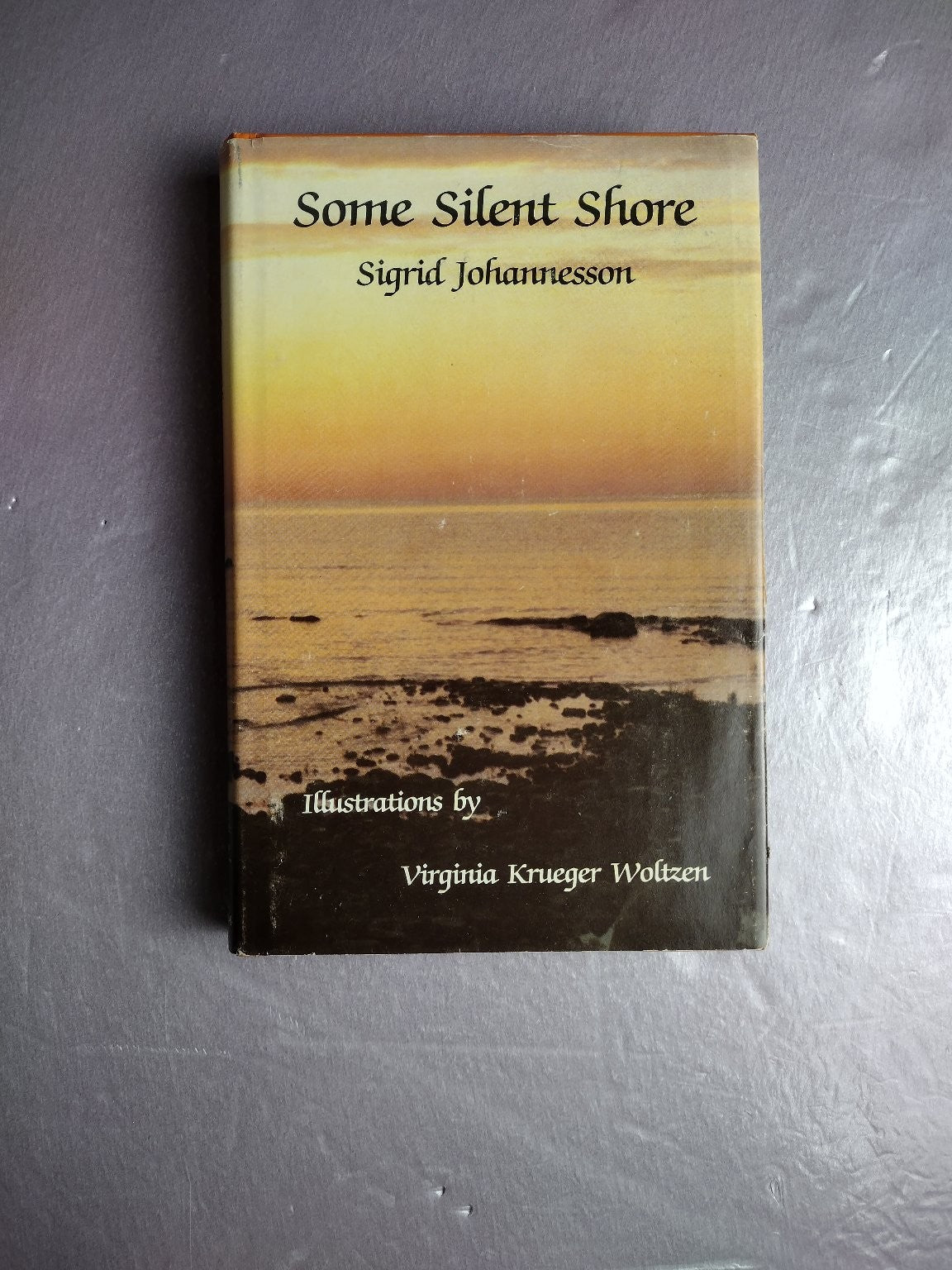 Some Silent Shore Sigrid Johannesson 1983 Signed Illustrated Poetry Open Door