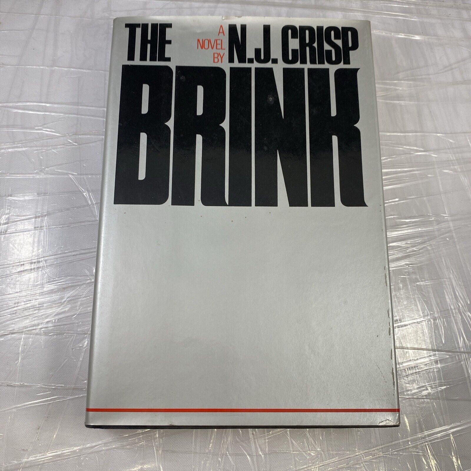 The Brink: 2 - Hardcover By N J Crisp Rare Vintage Cold War Espionage Fiction