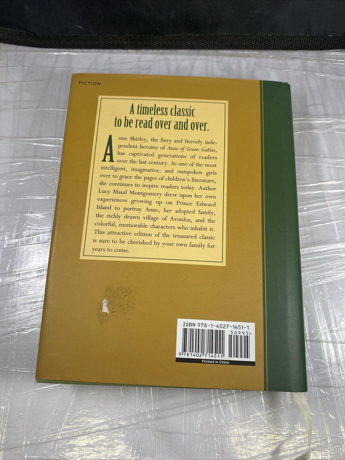 Anne of Green Gables Sterling Unabridged Like New Classic Literature Short Story