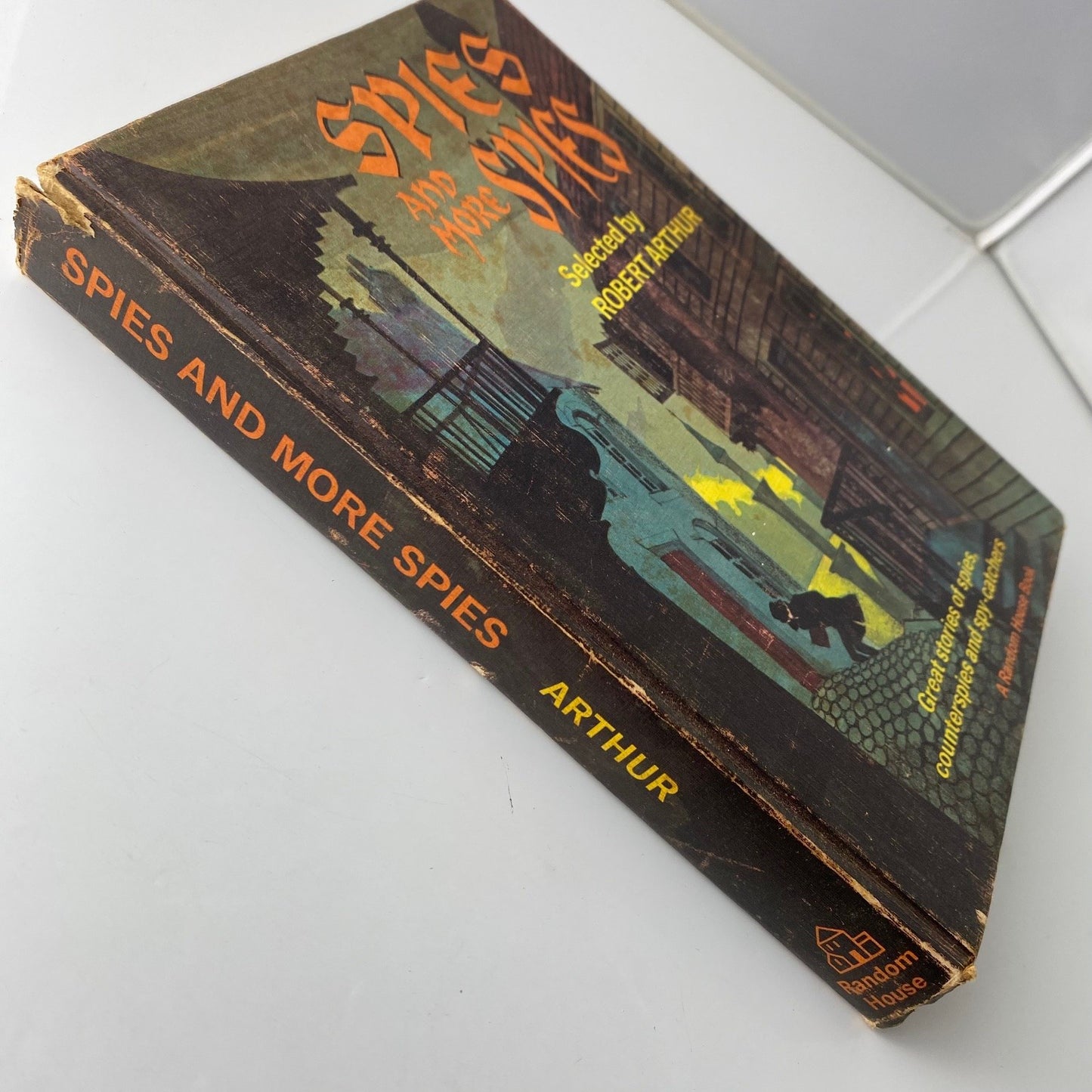 Spies and More Spies Robert Arthur 1967 Illustrated Spy Stories Random House