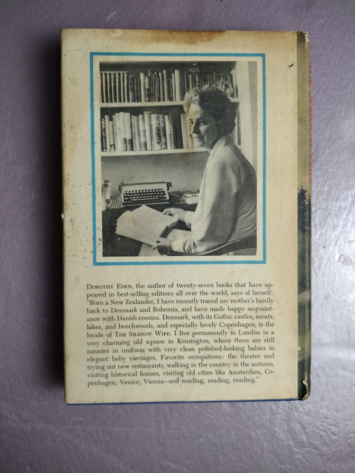 The Shadow Wife Dorothy Eden 1971 First Edition Gothic Suspense Coward-McCann