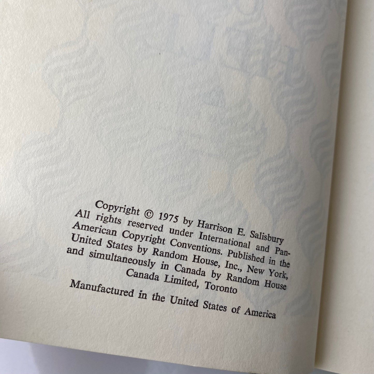 The Gates of Hell Harrison E Salisbury 1975 Book Club Edition Random House