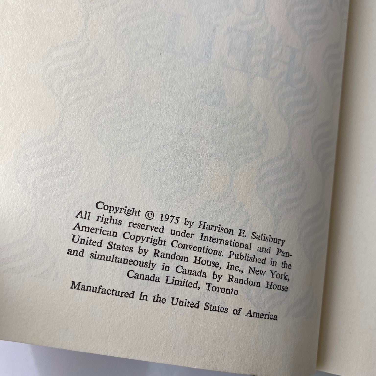 The Gates of Hell Harrison E Salisbury 1975 Book Club Edition Random House