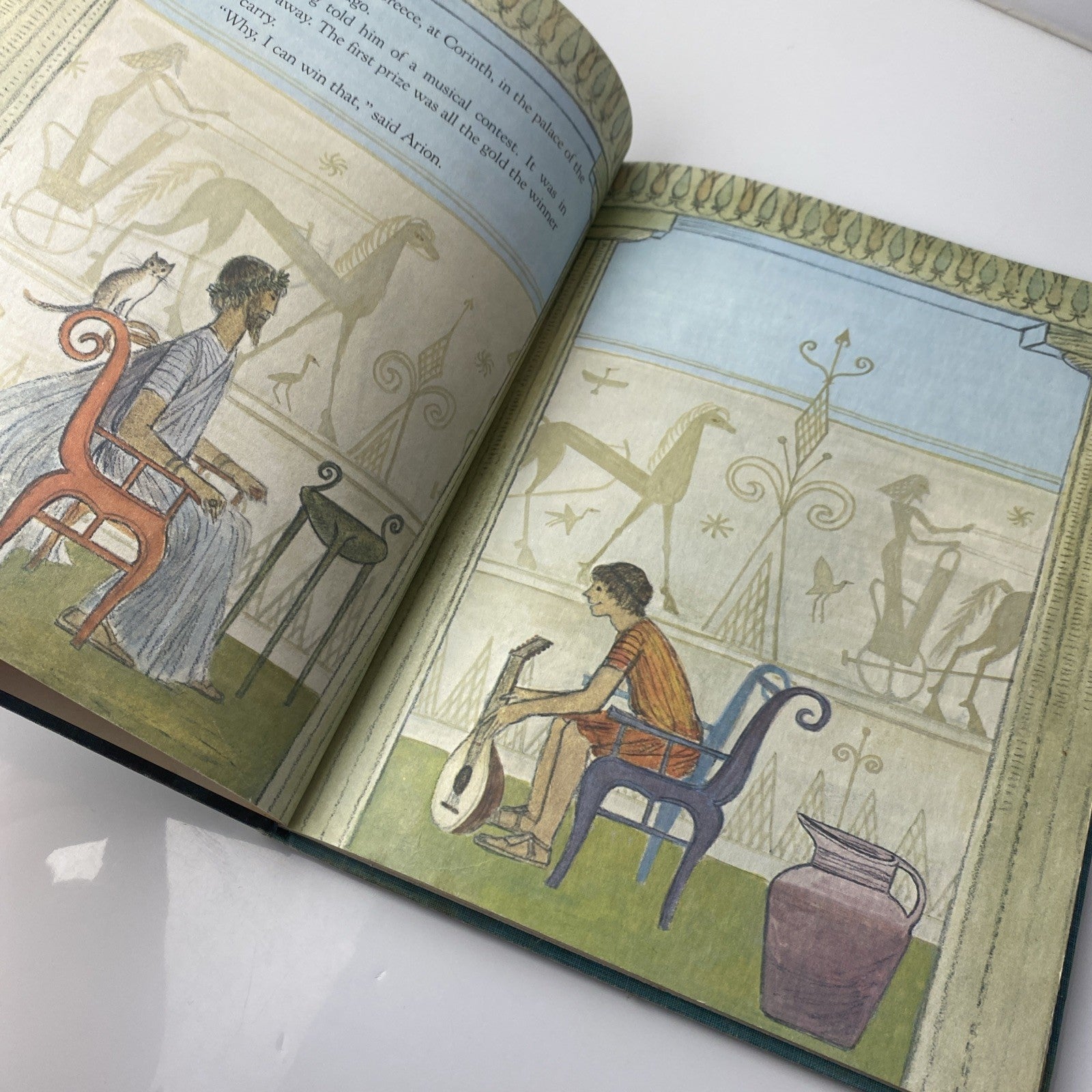 Vintage Kids ARION AND THE DOLPHINS : by Lonzo Anderson : illus Adrienne Adams