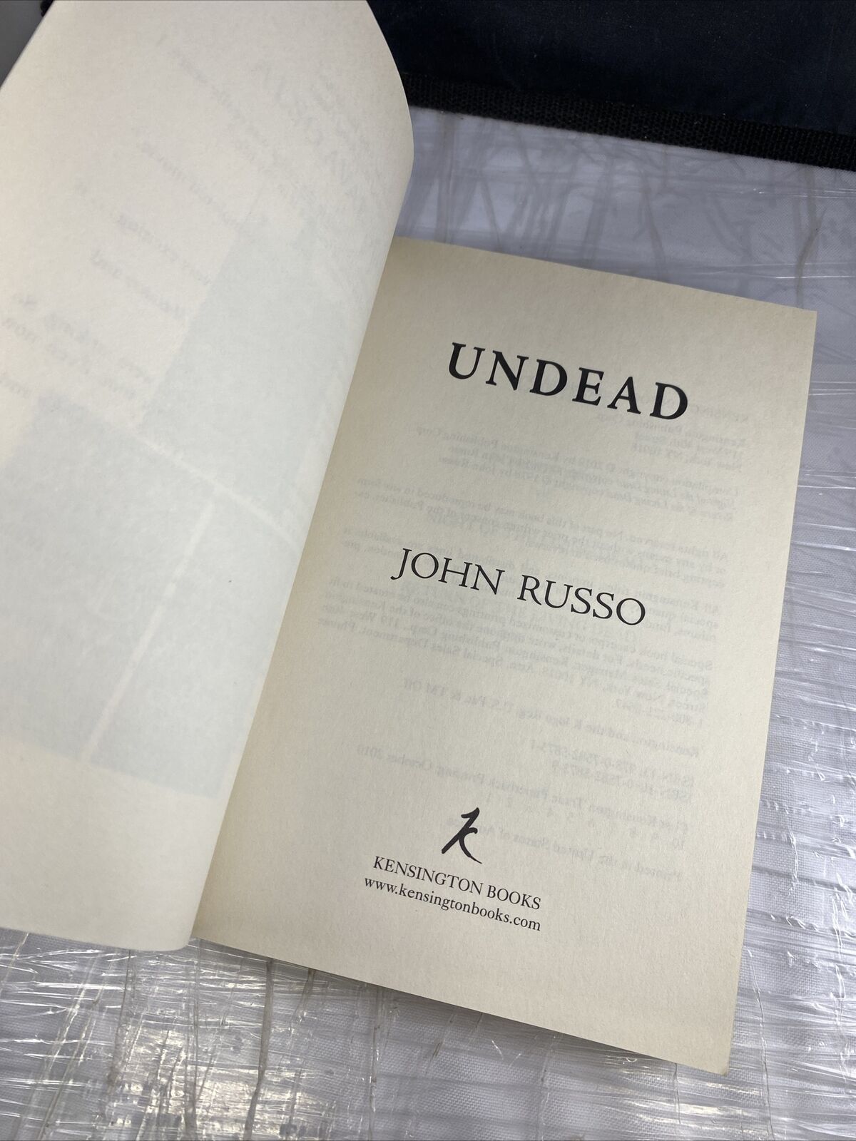 Undead by John Russo (2010, Trade Paperback) First Print