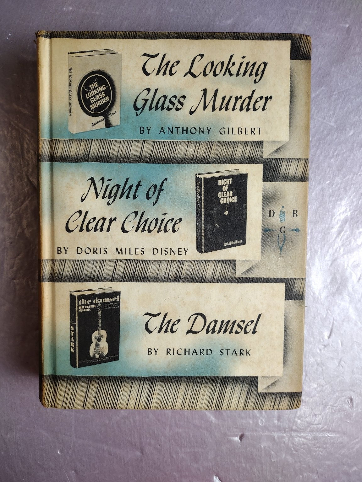 Looking Glass Murder Night Clear Choice Damsel Detective Book Club 3-in-1