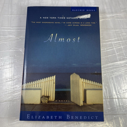 Almost: A Novel by Elizabeth Benedict Good fiction Novel Ocean