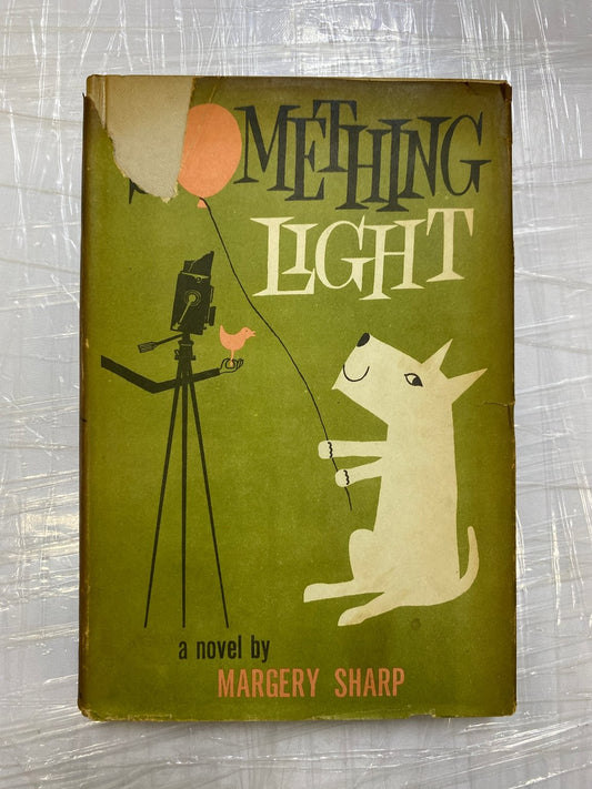 Something Light Margery Sharp 1960 Book Club Edition Fiction Little Brown VTG
