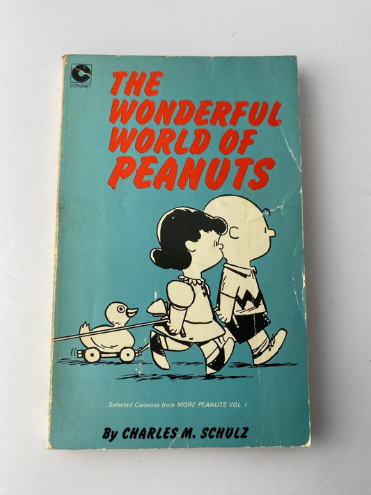 The Wonderful World of Peanuts by Charles M. Schulz 1971 Illustrated