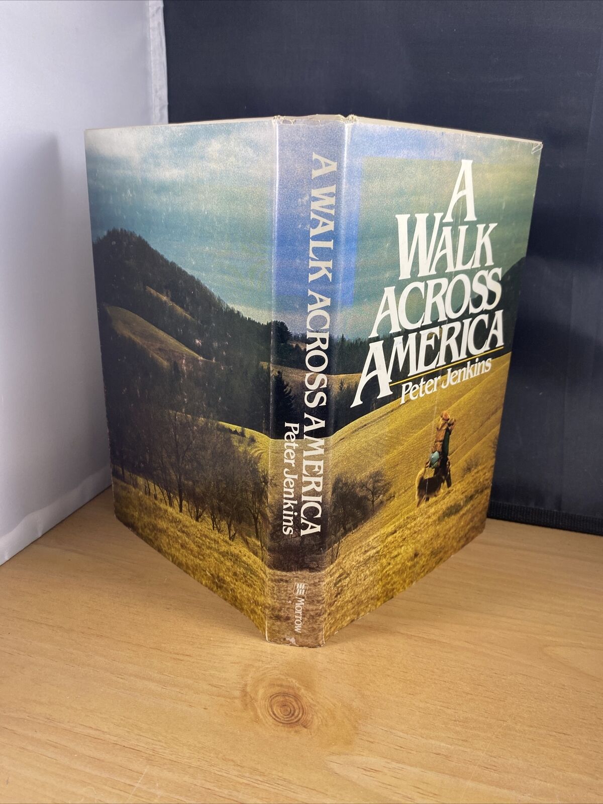 A walk across america by peter jenkins Vintage 70s Book Club Ed Nonfiction Good