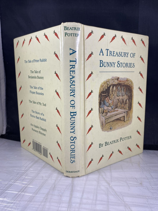 Beatrix Potter A TREASURY OF BUNNY STORIES  1st Edition Rare Unique Inscribed