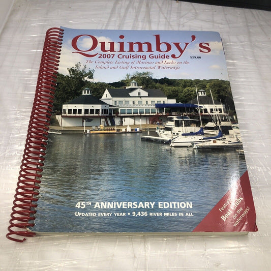 Vintage Illustrated Quimby's 2007 Cruising Guide Rare Deal