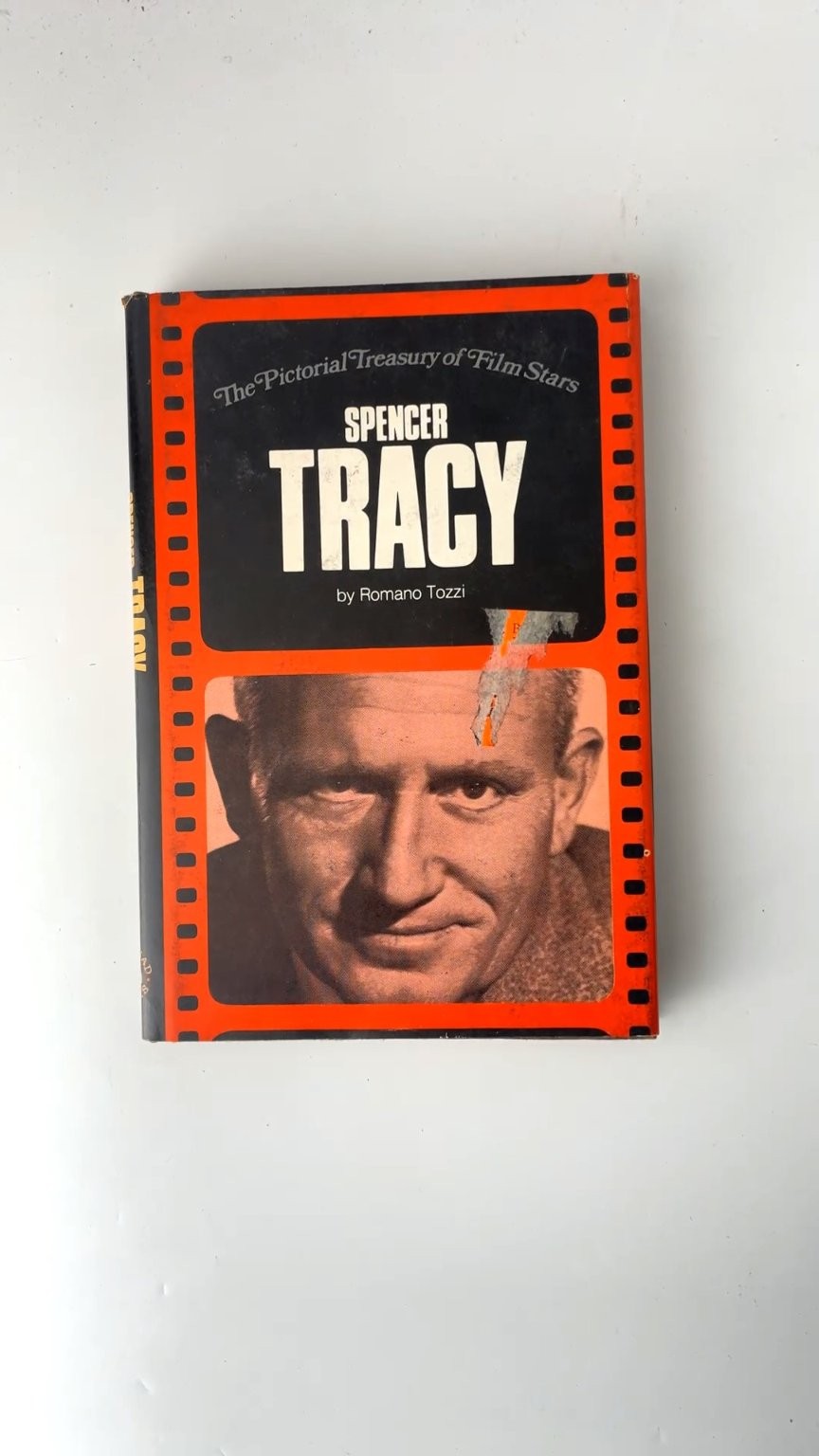 Spencer Tracy Romano Tozzi 1973 Pictorial Treasury Film Stars Biography