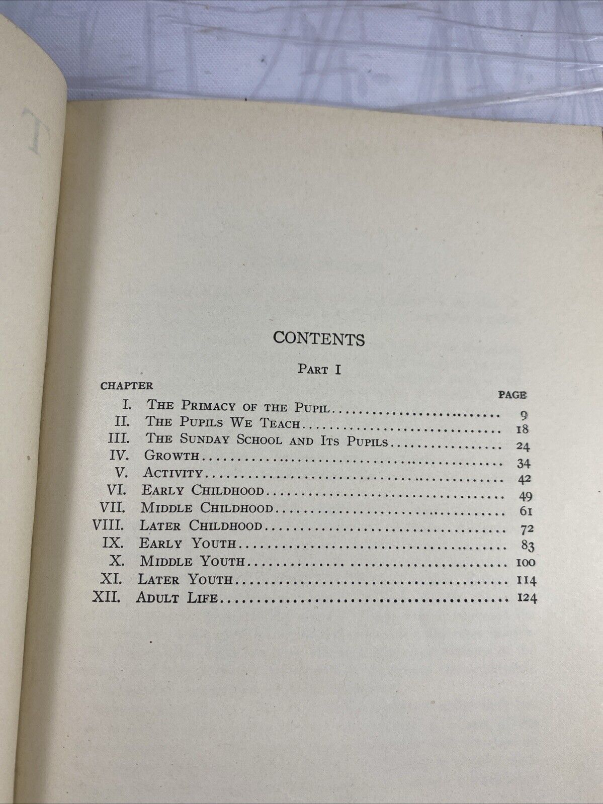 THE PUPIL Wade Crawford Barclay 1924 Hardcover Antique Christian Pupil Guidebook