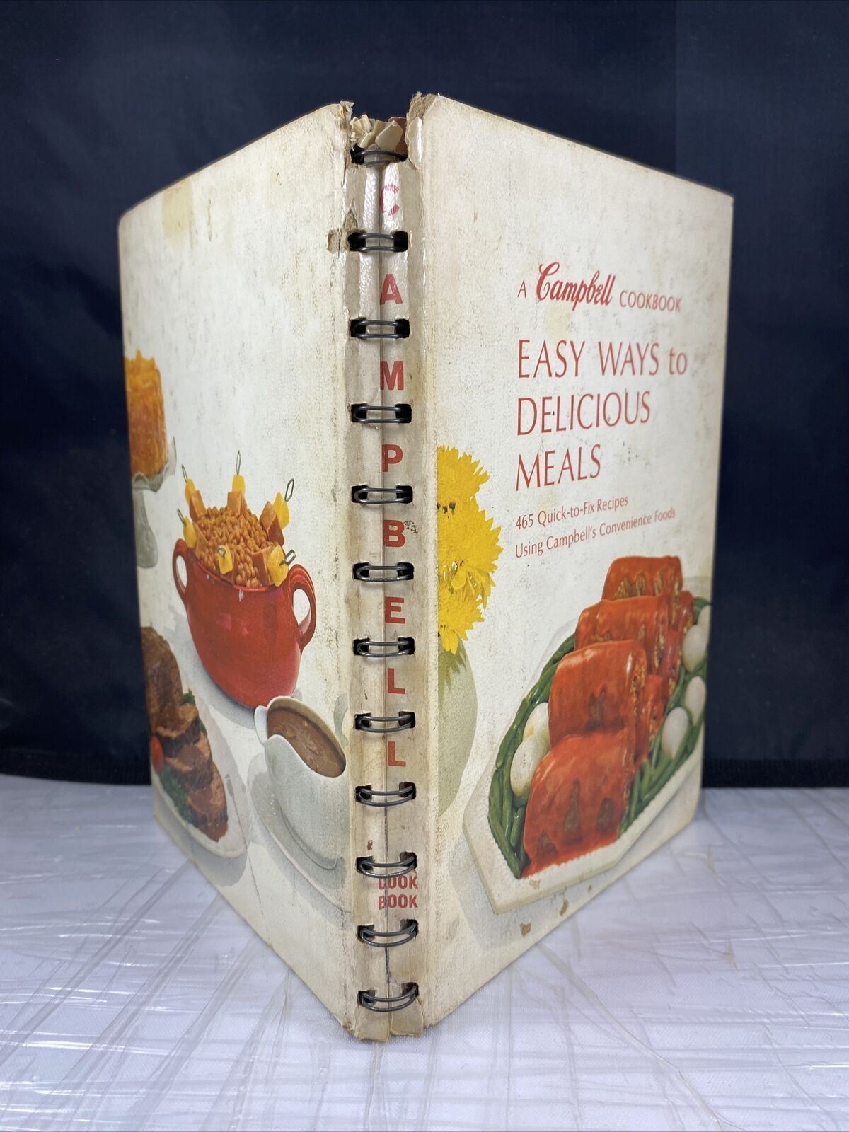 Vintage 60s Cambell Cookbook Easy Ways To Delicious Meals Cookbook Recipe Book