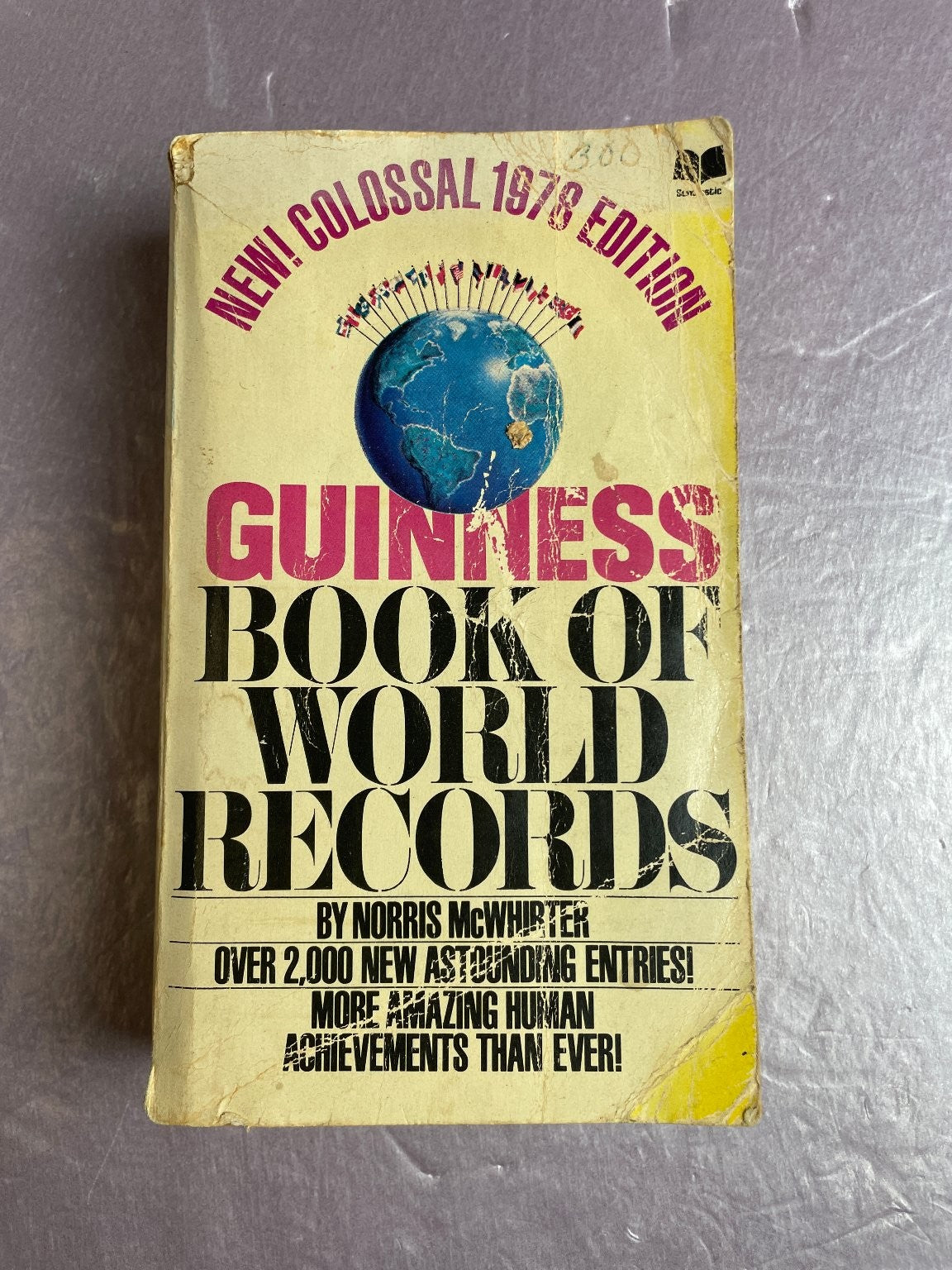 Guinness Book of World Records Norris McWhirter 1978 Edition Bantam Books