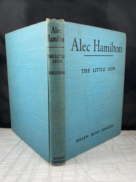 VINTAGE ALEC HAMILTON THE LITTLE LION BY HELEN BOYD HIGGINS COPYRIGHT 1942