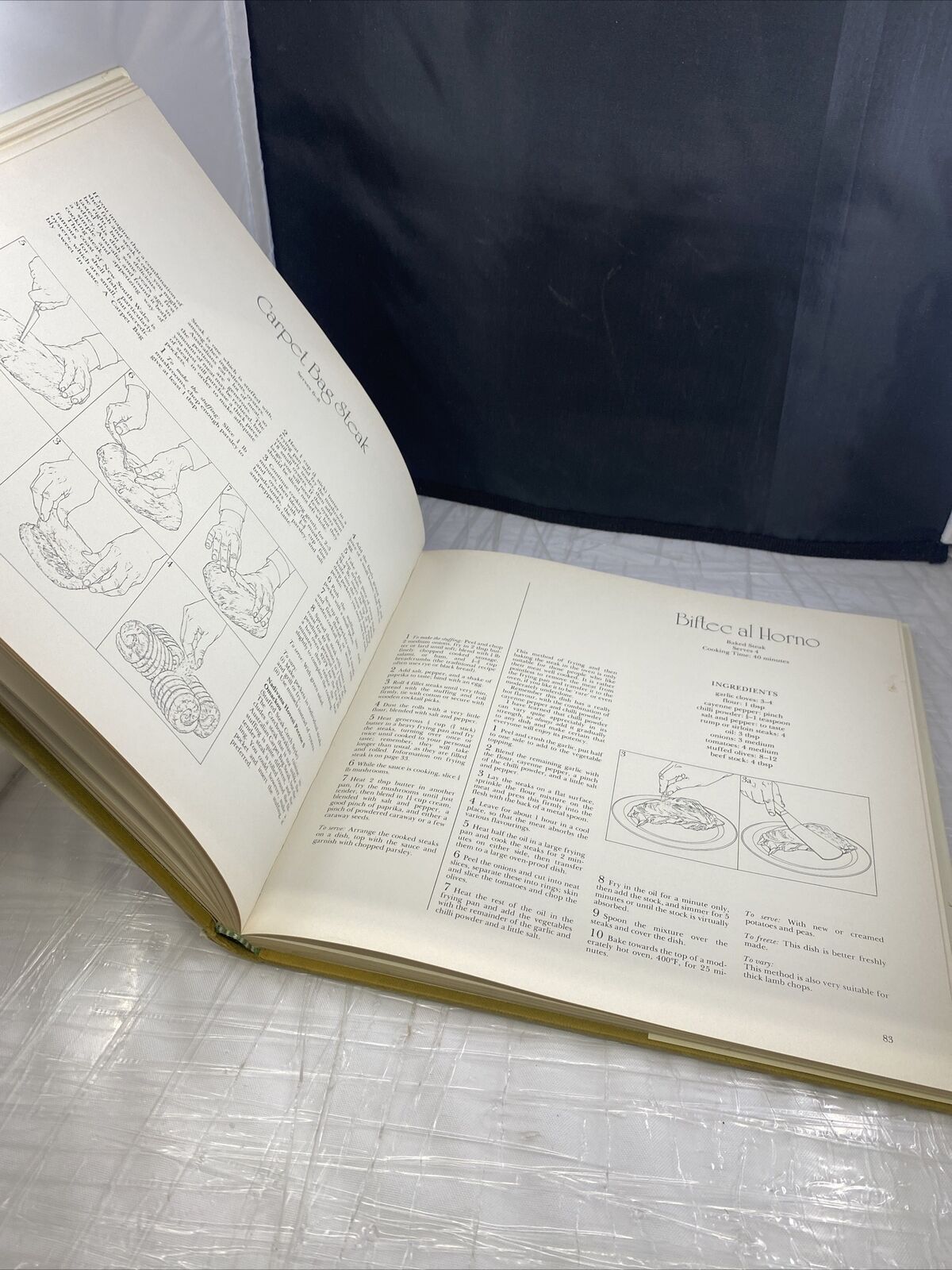 The Epicure's Book of Steak and Beef Dishes Cooking & Eating of Beef